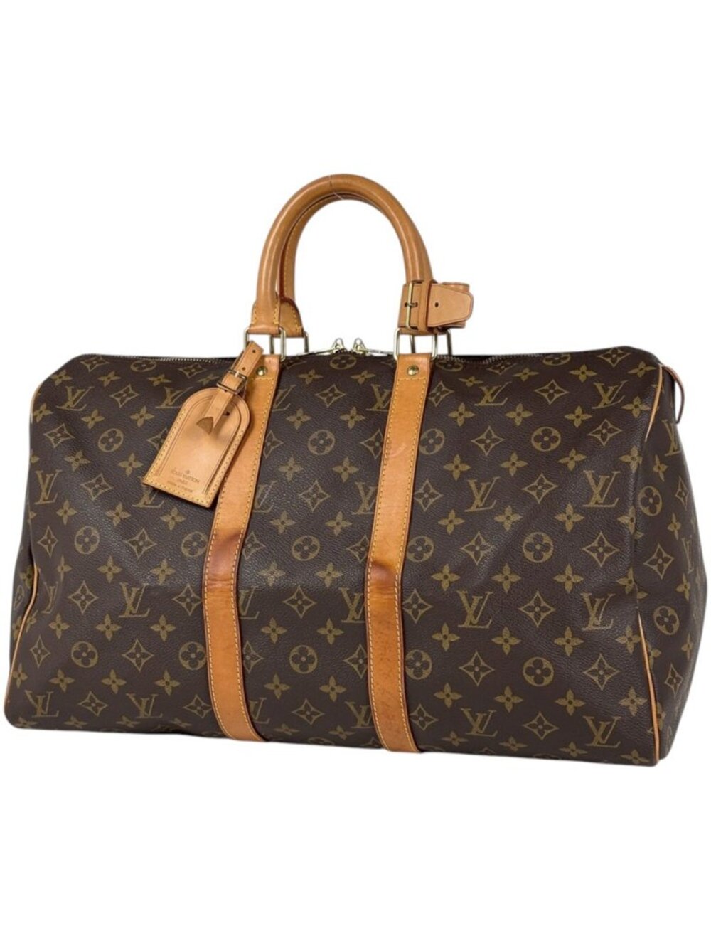Louis Vuitton Keepall 45 Boston Bag Monogram Brown